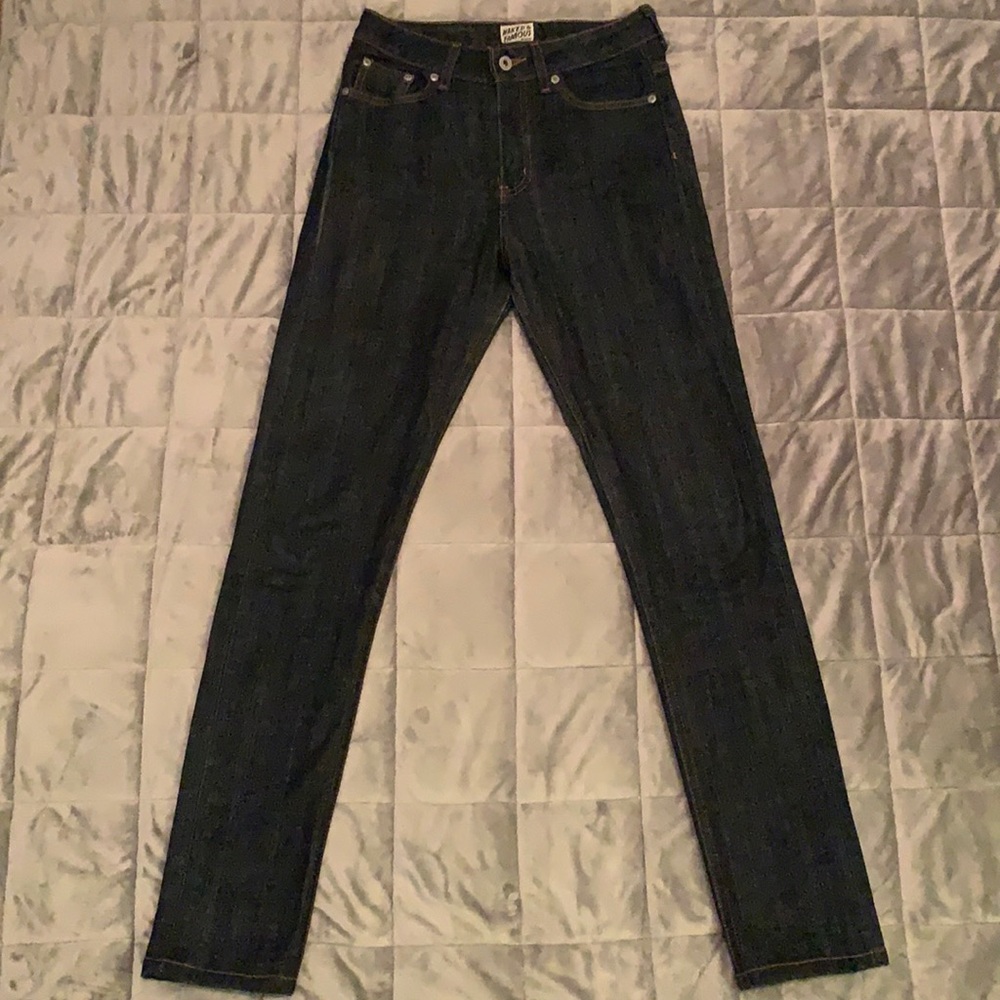 Naked & Famous Raw Denim - The high skinny stretch selvedge - Size 26